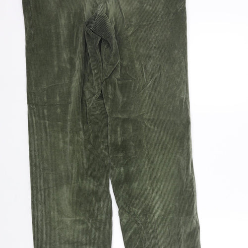Marks and Spencer Womens Green   Trousers  Size 30 in L29 in