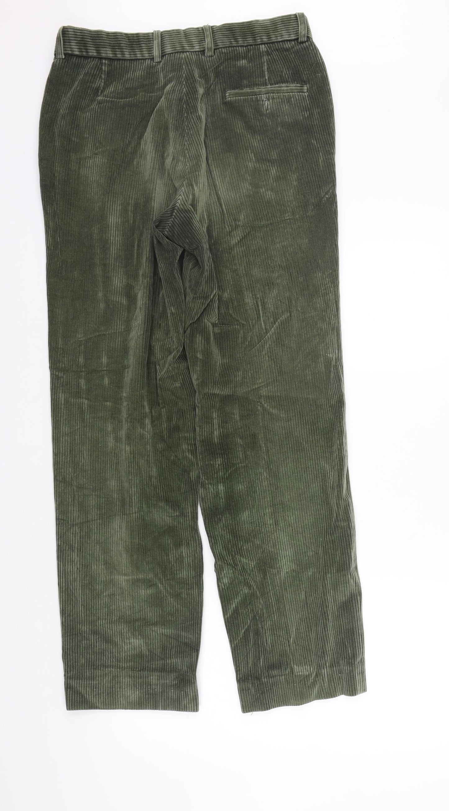 Marks and Spencer Womens Green   Trousers  Size 30 in L29 in