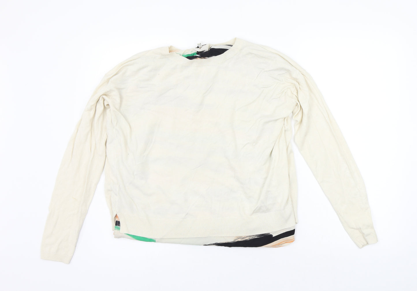 Papaya Womens Beige   Pullover Jumper Size 12