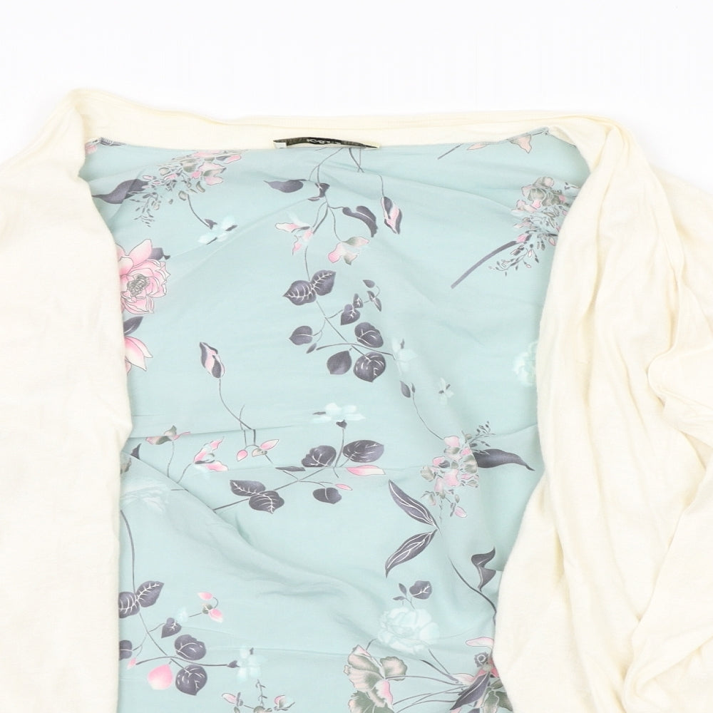 Oasis Womens Beige   Cardigan Jumper Size M