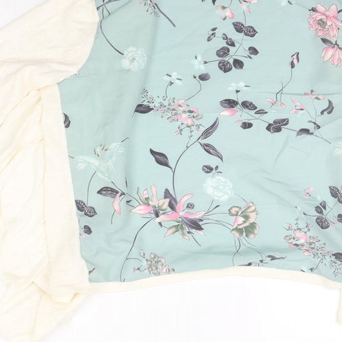 Oasis Womens Beige   Cardigan Jumper Size M