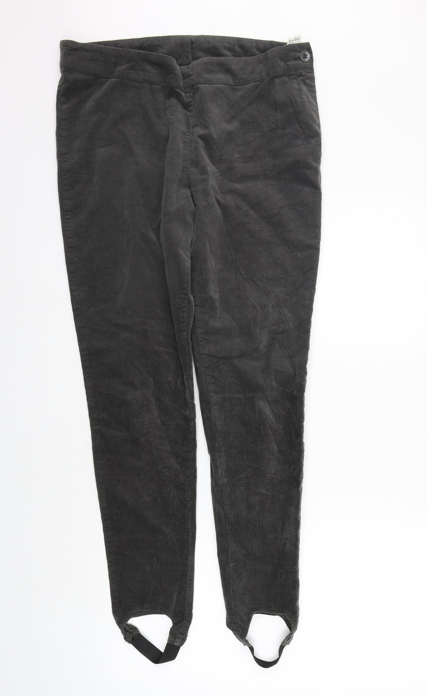 Marks and Spencer Womens Grey   Trousers  Size 14 L28 in
