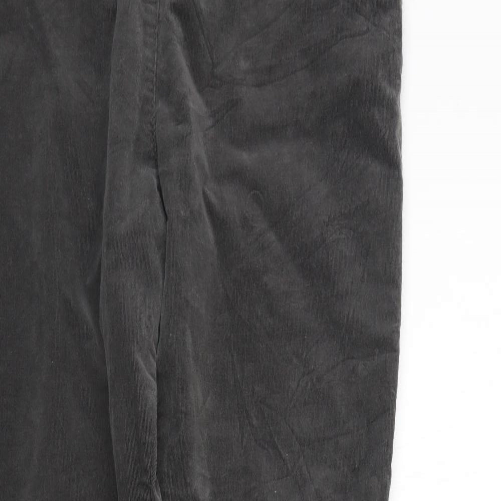 Marks and Spencer Womens Grey   Trousers  Size 14 L28 in