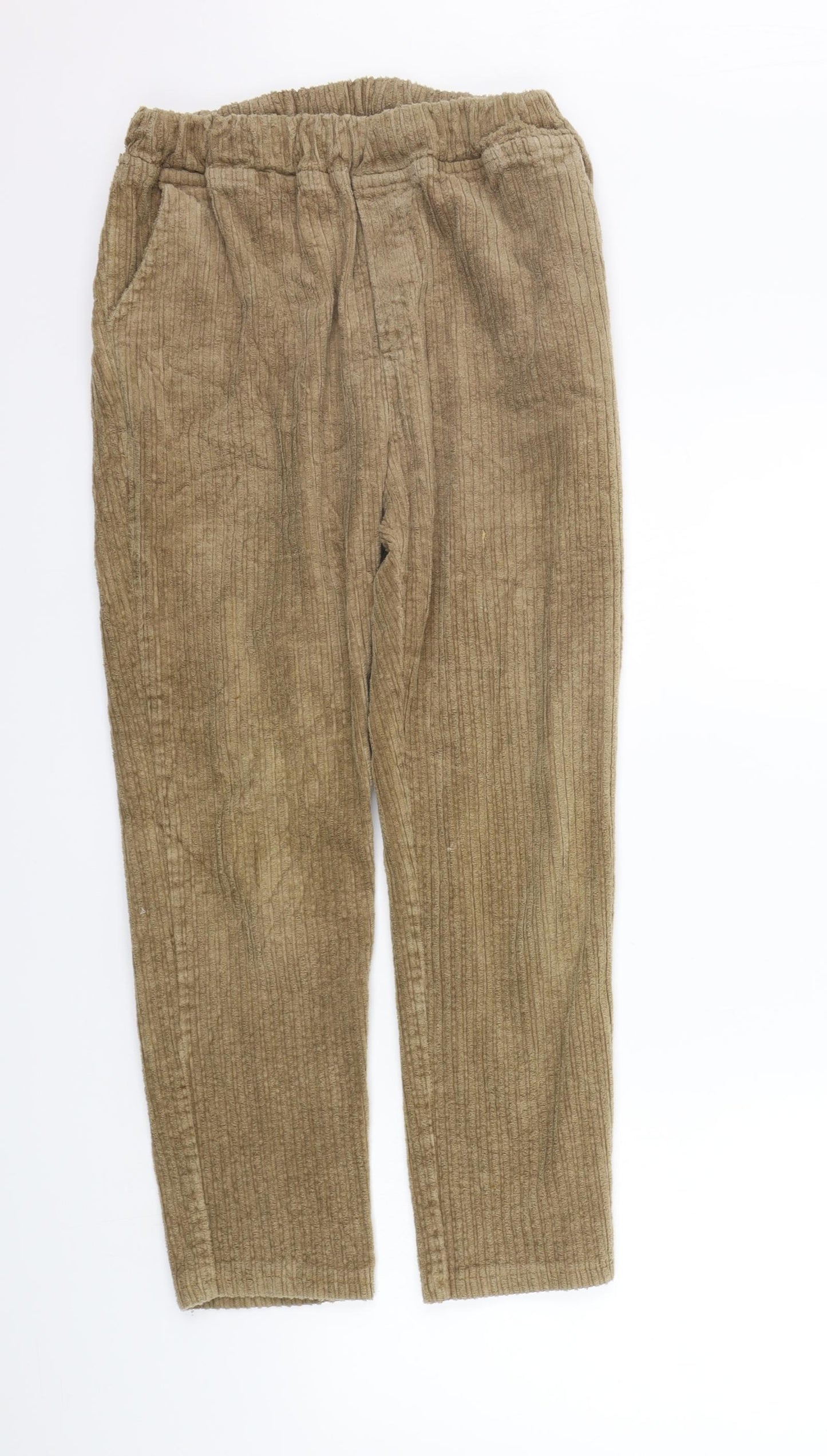 Preworn Womens Beige   Trousers  Size 2XL L25 in - Elastic Waist Band