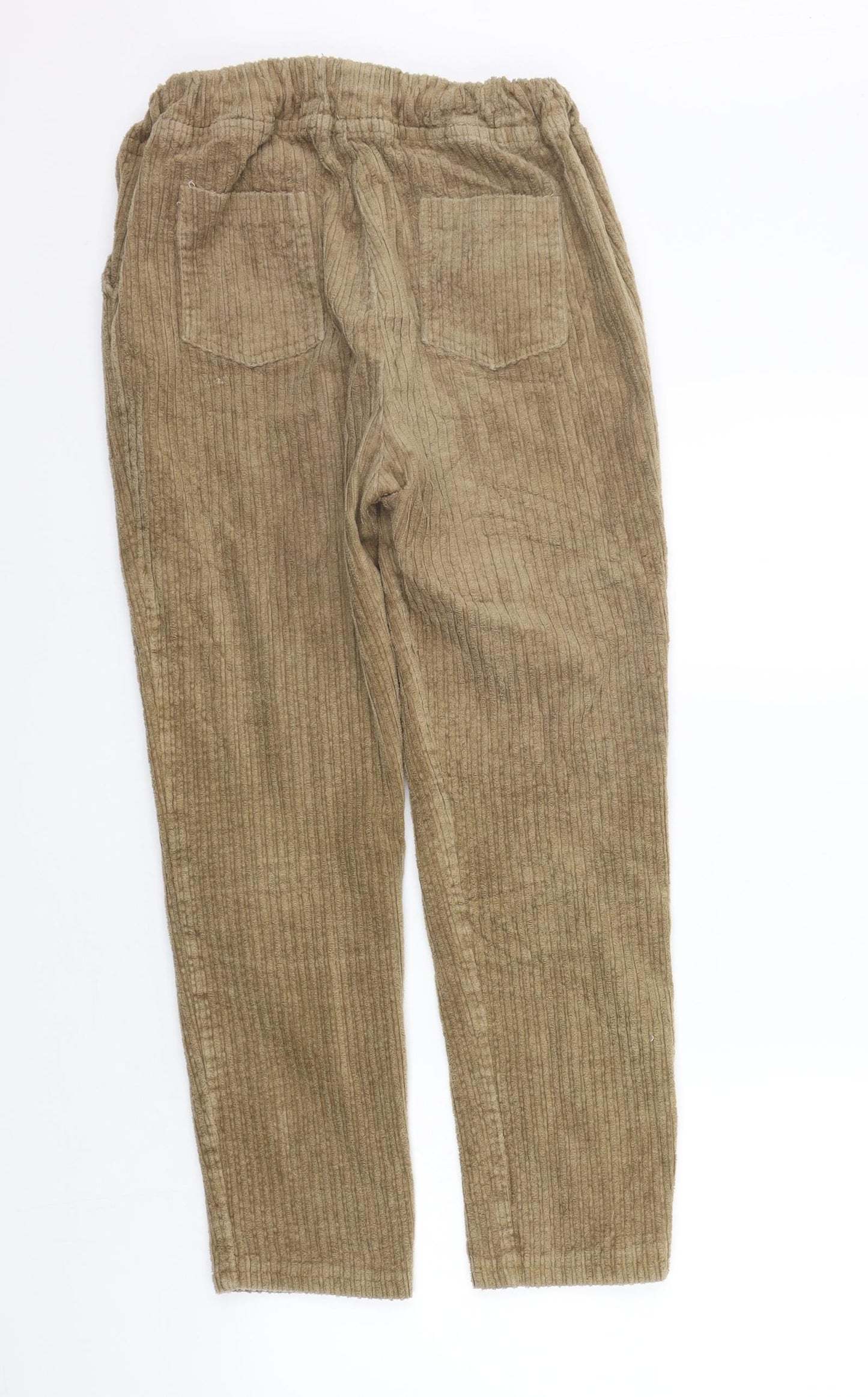 Preworn Womens Beige   Trousers  Size 2XL L25 in - Elastic Waist Band