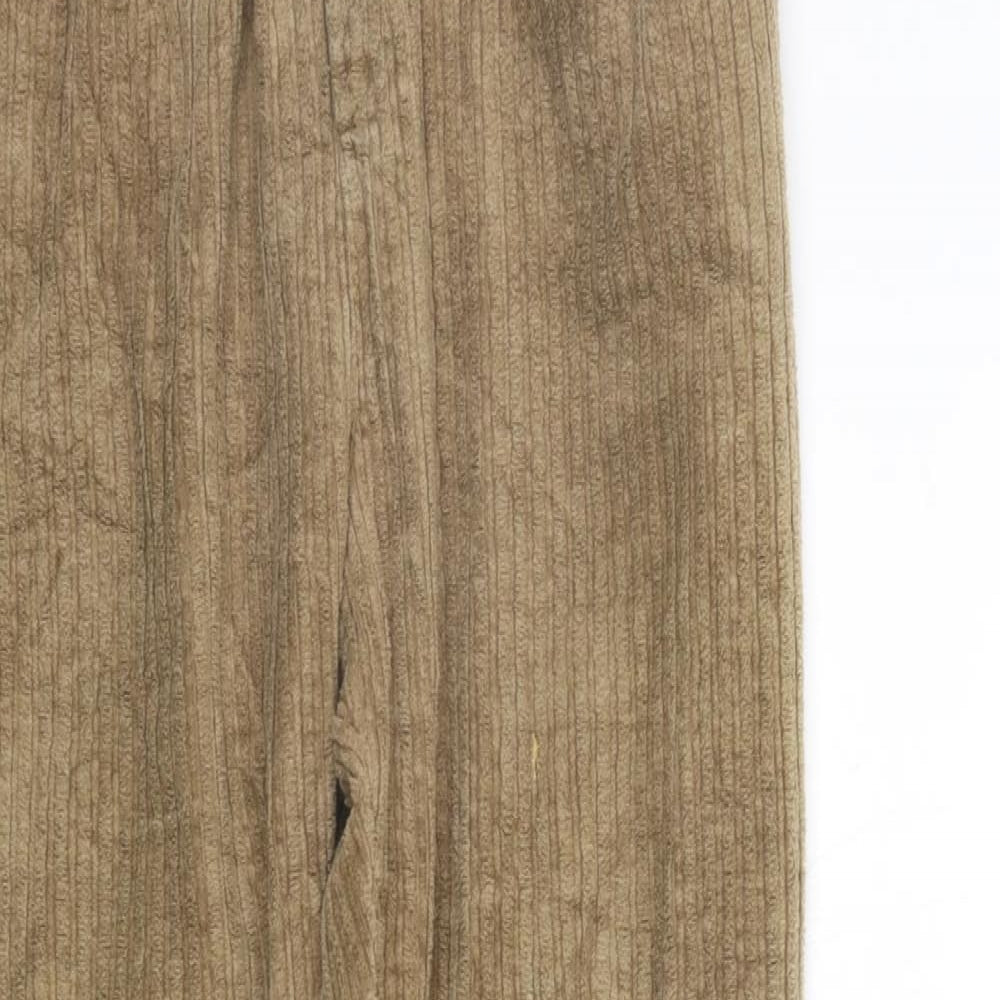 Preworn Womens Beige   Trousers  Size 2XL L25 in - Elastic Waist Band