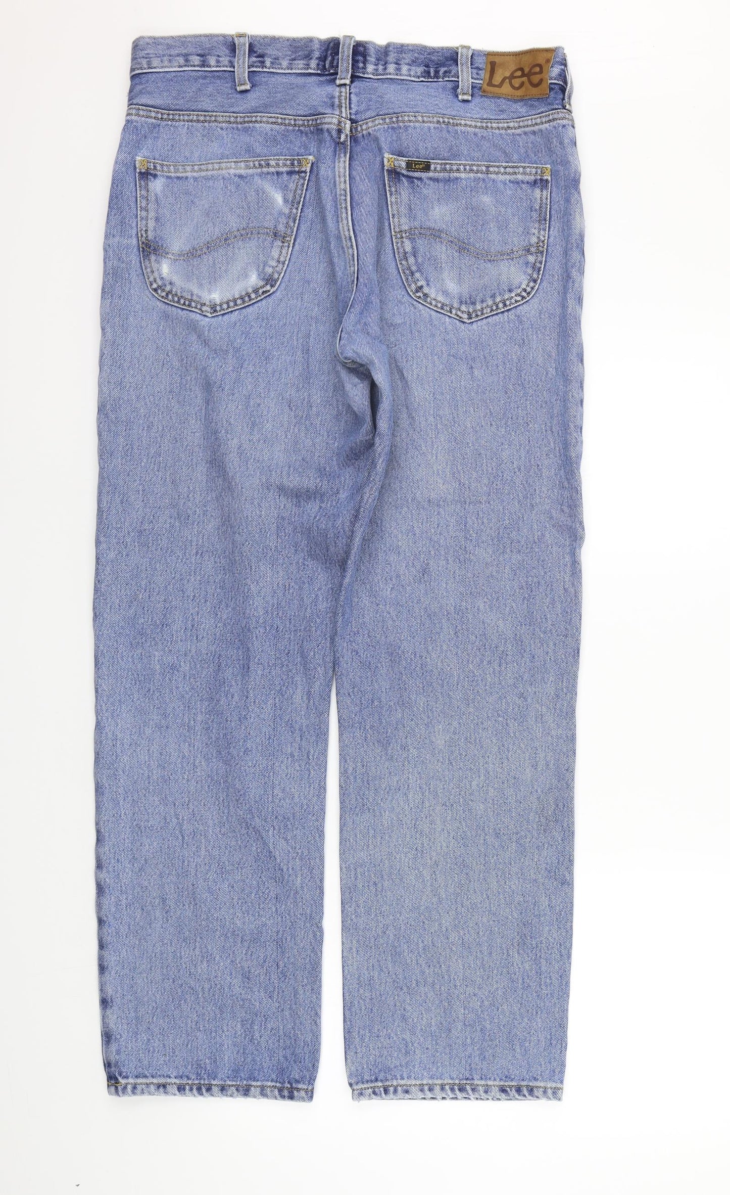Lee Mens Blue   Straight Jeans Size 33 in L29 in