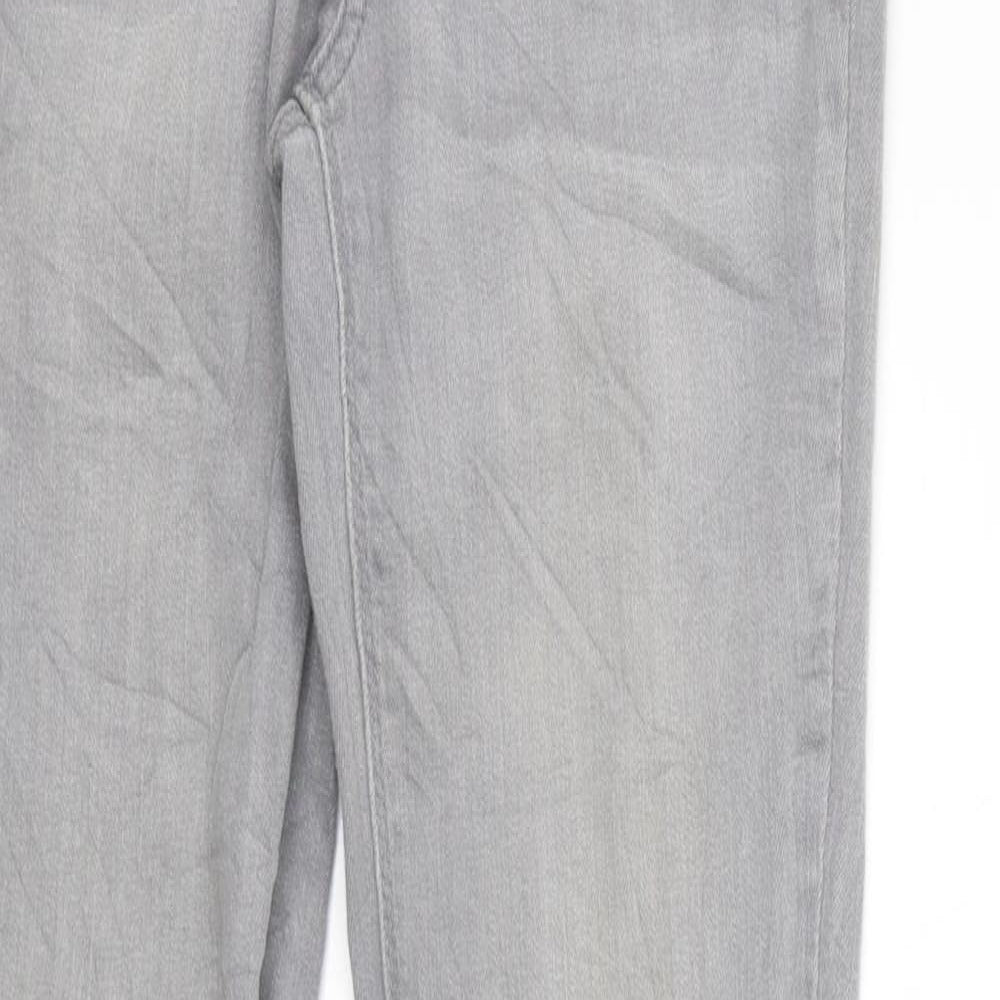 deniem co Womens Grey Houndstooth  Skinny Jeans Size 6 L30 in