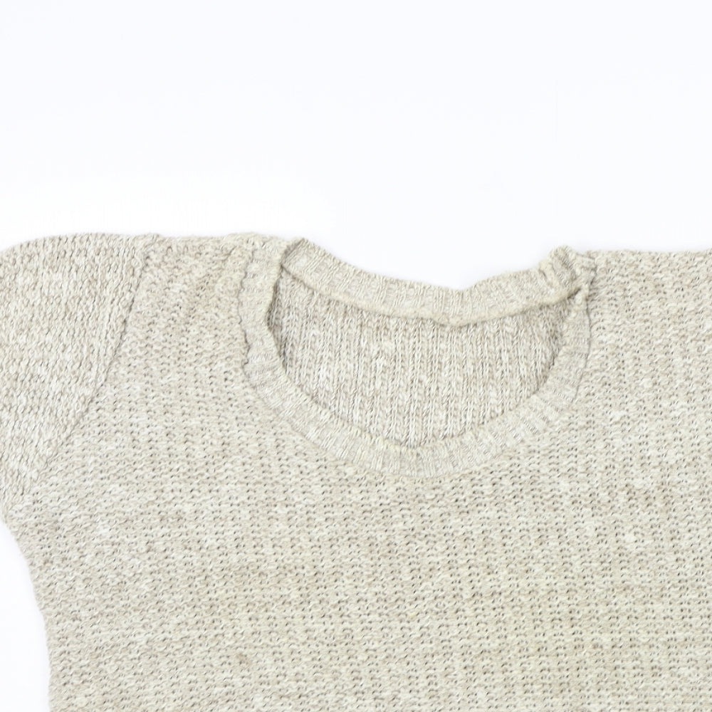 Matalan Womens Beige   Pullover Jumper Size 18