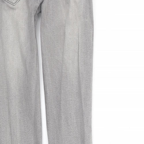 deniem co Girls Grey   Straight Jeans Size 9-10 Years