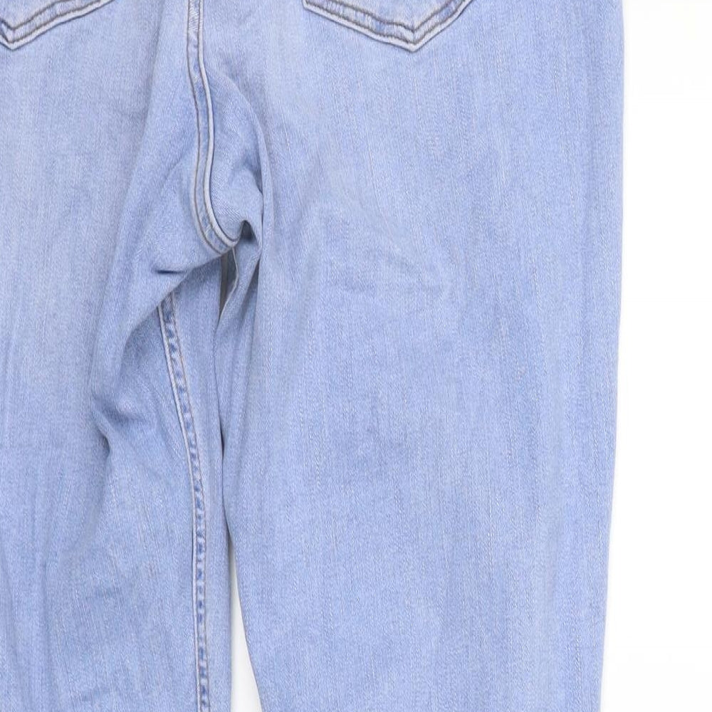 New Look Womens Blue   Straight Jeans Size 18 L26 in