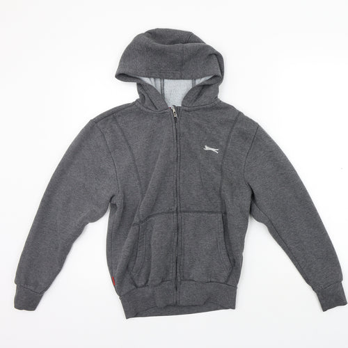 Slazenger Girls Grey   Jacket Coat Size 9-10 Years