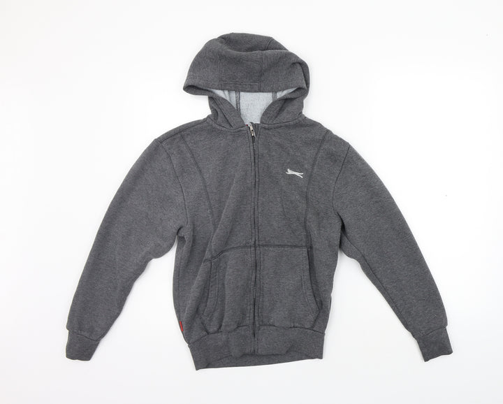Slazenger Girls Grey   Jacket Coat Size 9-10 Years