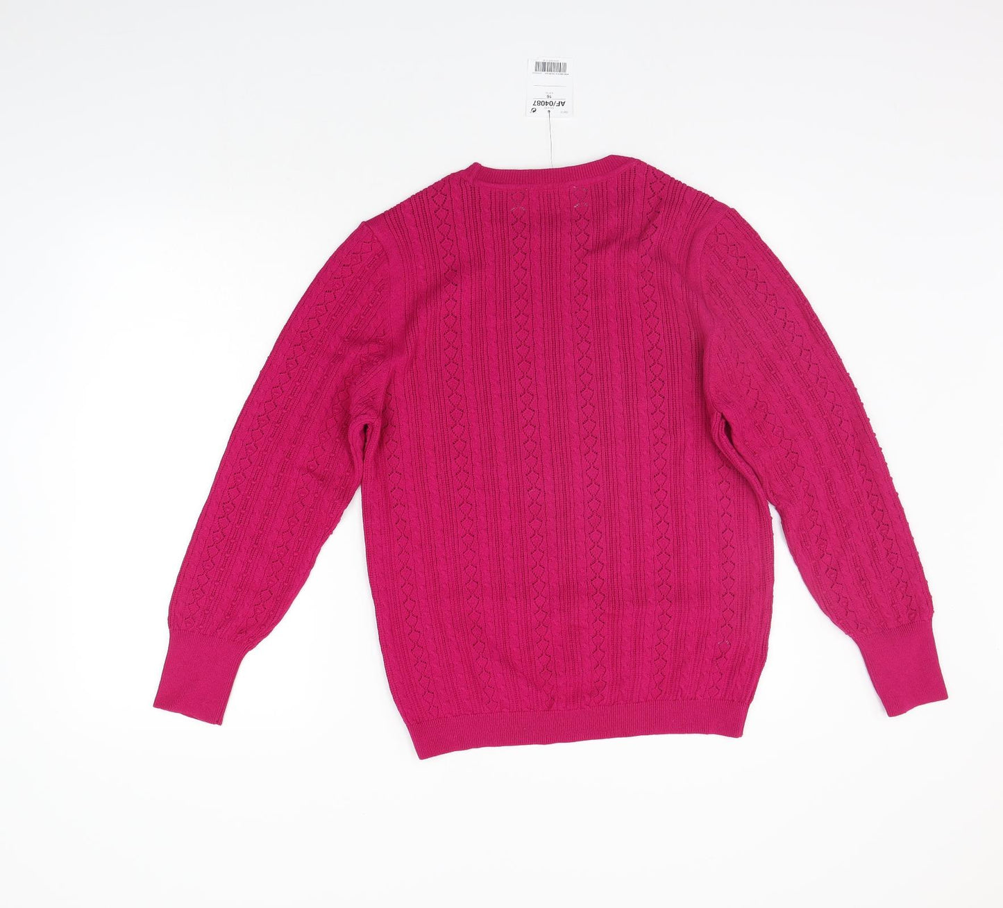 NEXT Womens Pink   Pullover Jumper Size 16