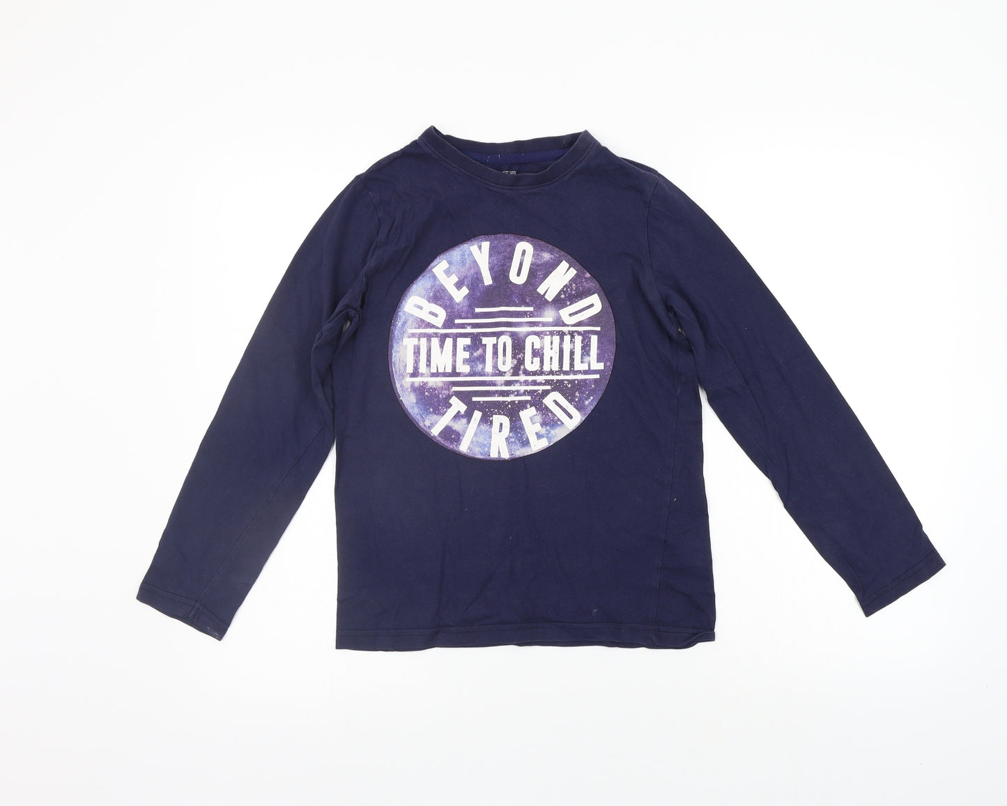 F&F Girls Blue   Basic T-Shirt Size 10-11 Years