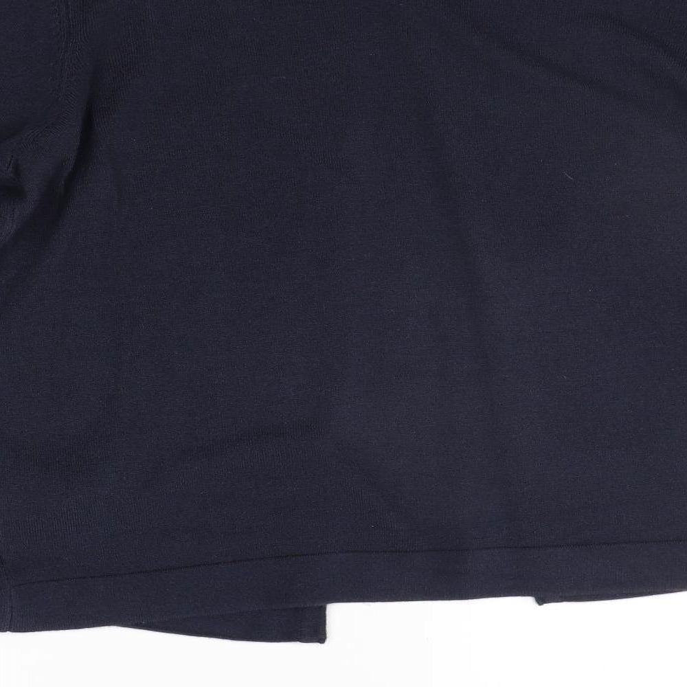 Marks and Spencer Womens Blue   Cardigan Jumper Size 16