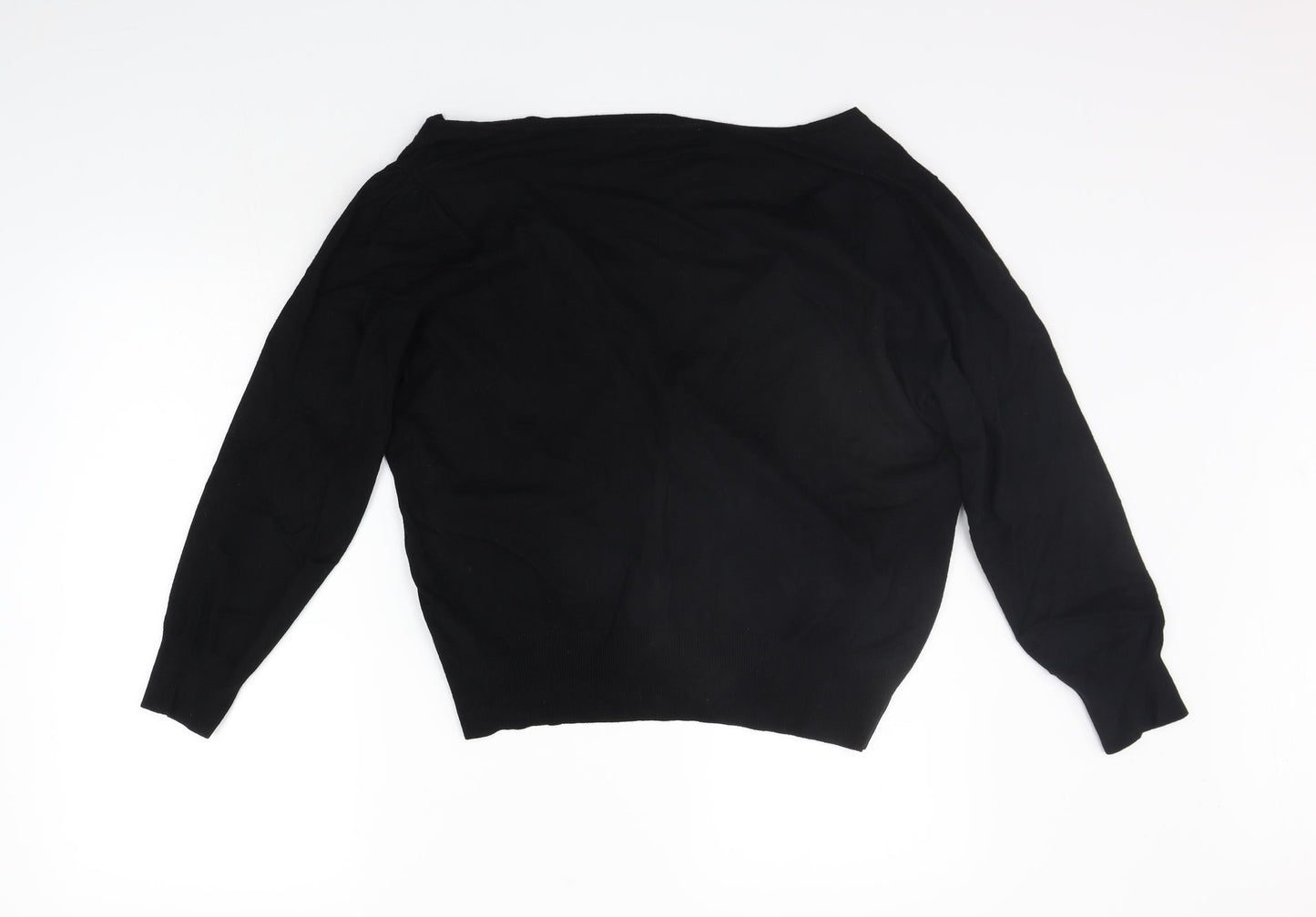 Marks and Spencer Womens Black   Cardigan Jumper Size 18