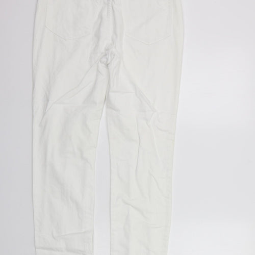 Artigiano Womens Silver   Trousers  Size 12 L29 in