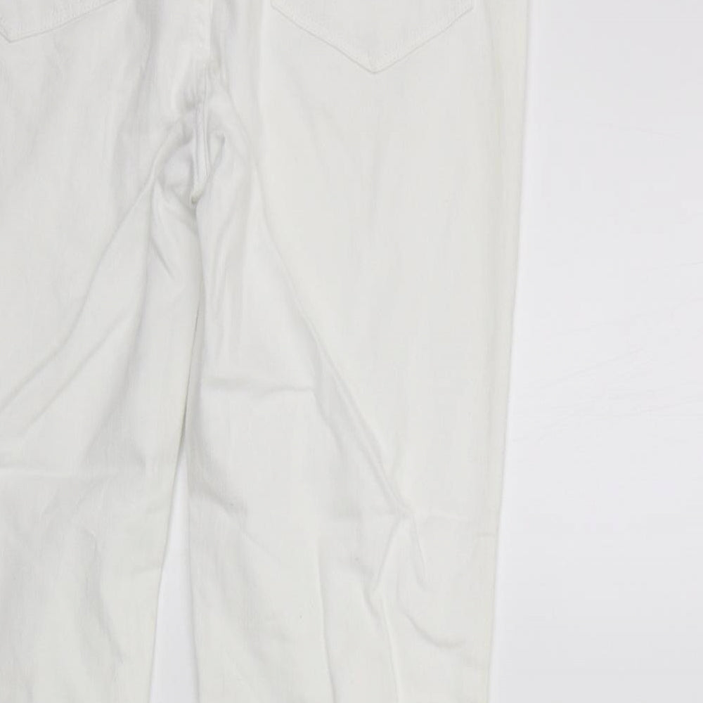Artigiano Womens Silver   Trousers  Size 12 L29 in