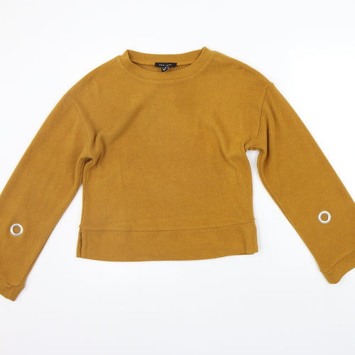 Primark Womens Orange   Pullover Jumper Size S