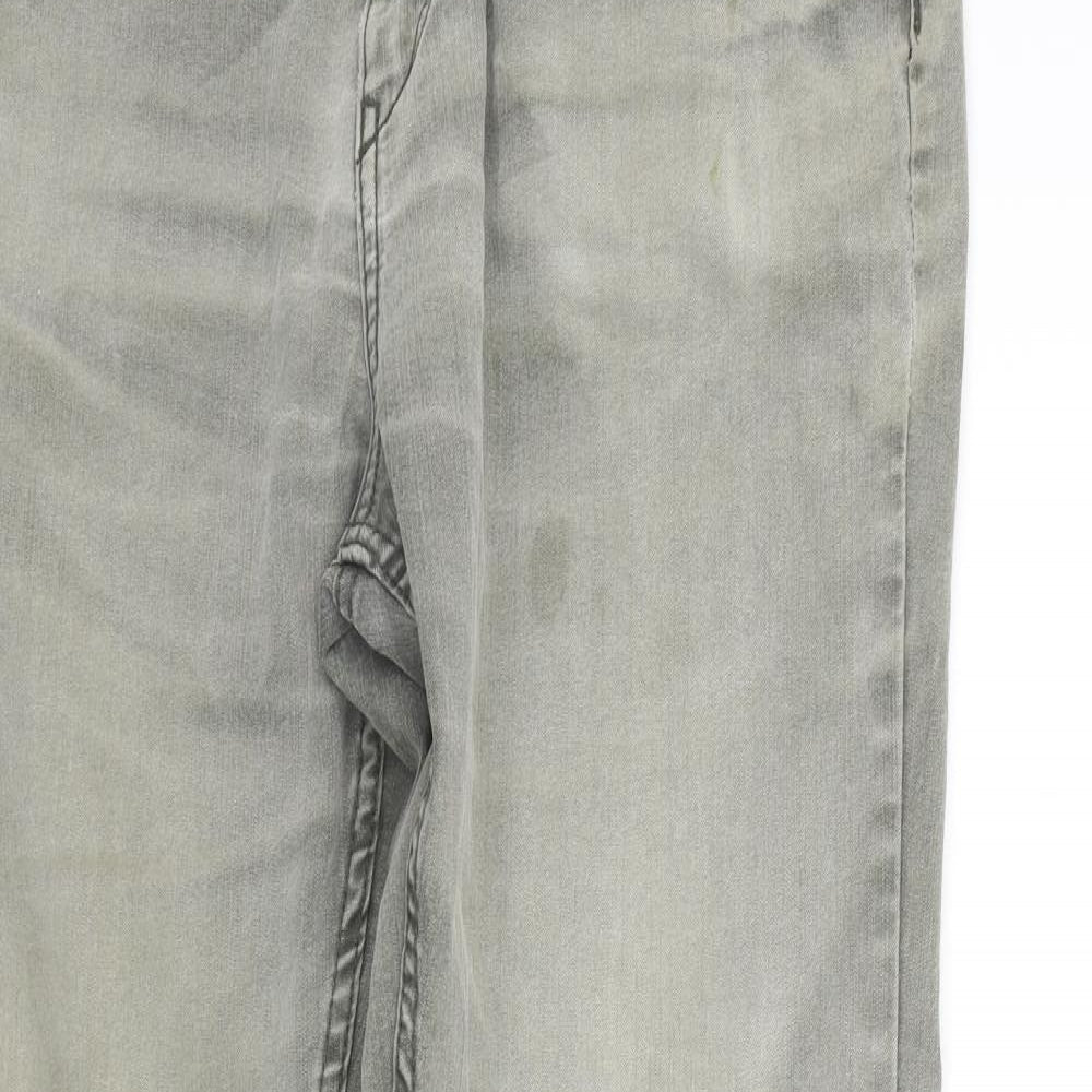 Marks and Spencer Mens Grey   Straight Jeans Size 34 in L29 in