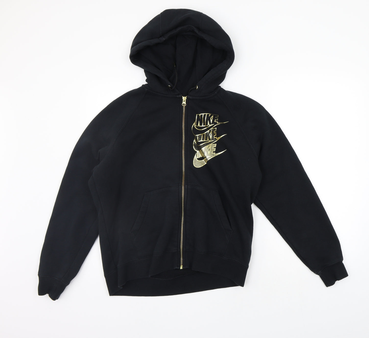 Nike Womens Black   Full Zip Jumper Size S