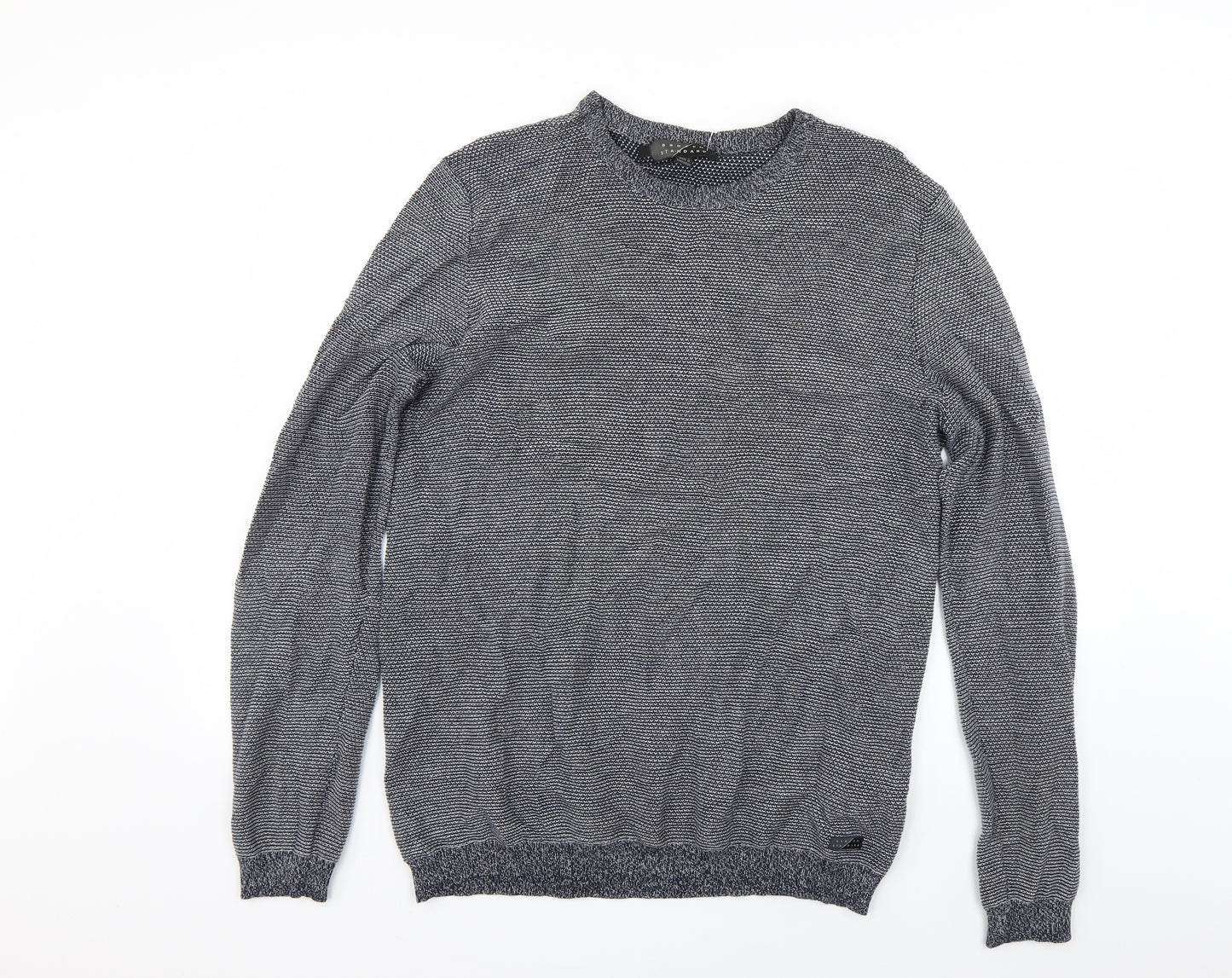Broken standard Mens Grey   Pullover Sweatshirt Size L