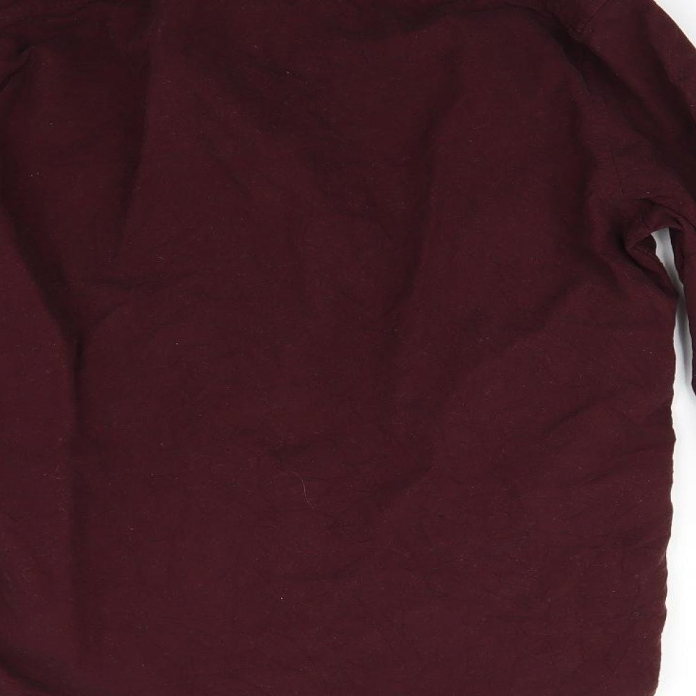 NEXT Mens Red    Button-Up Size S