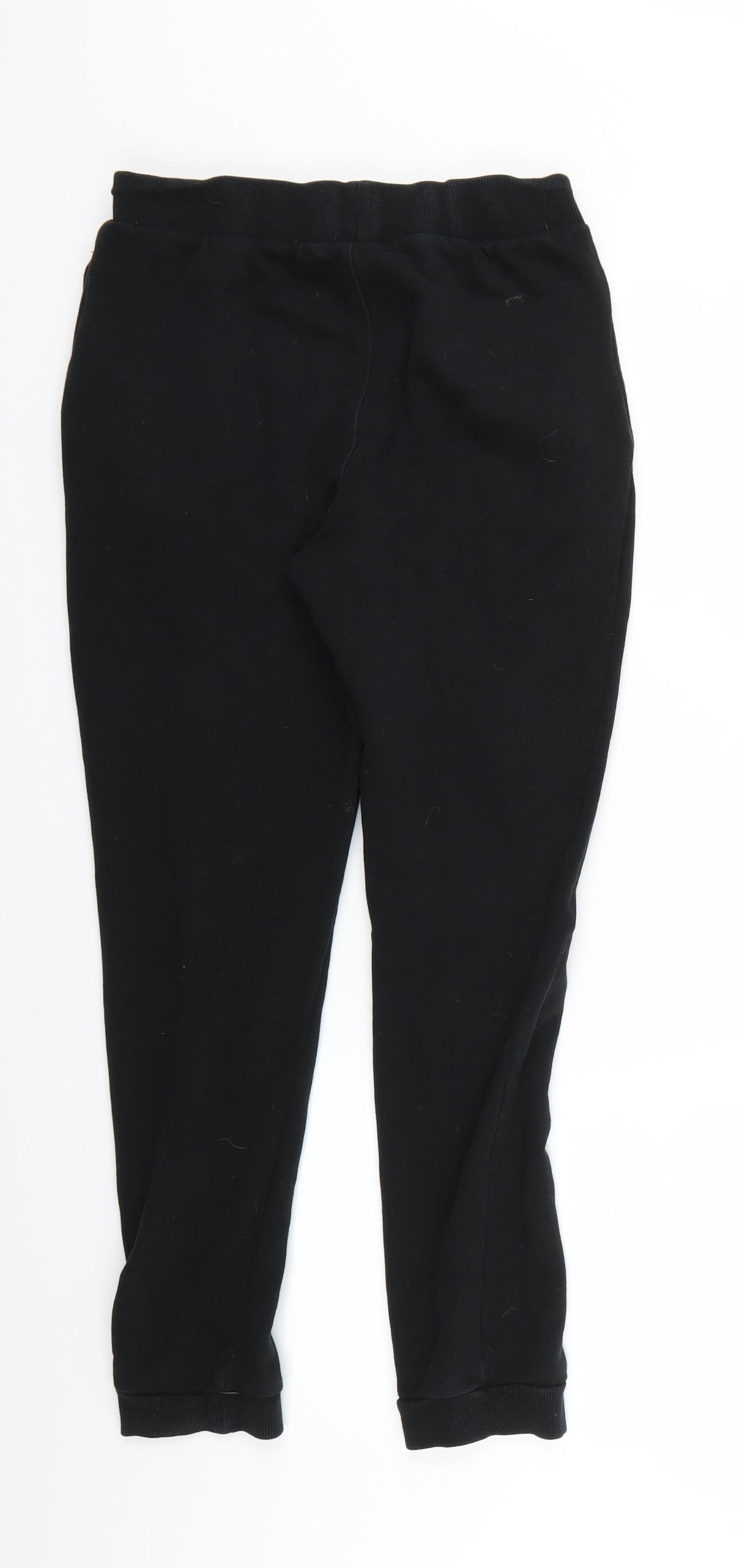 George Boys Black   Jogger Trousers Size 12 Years
