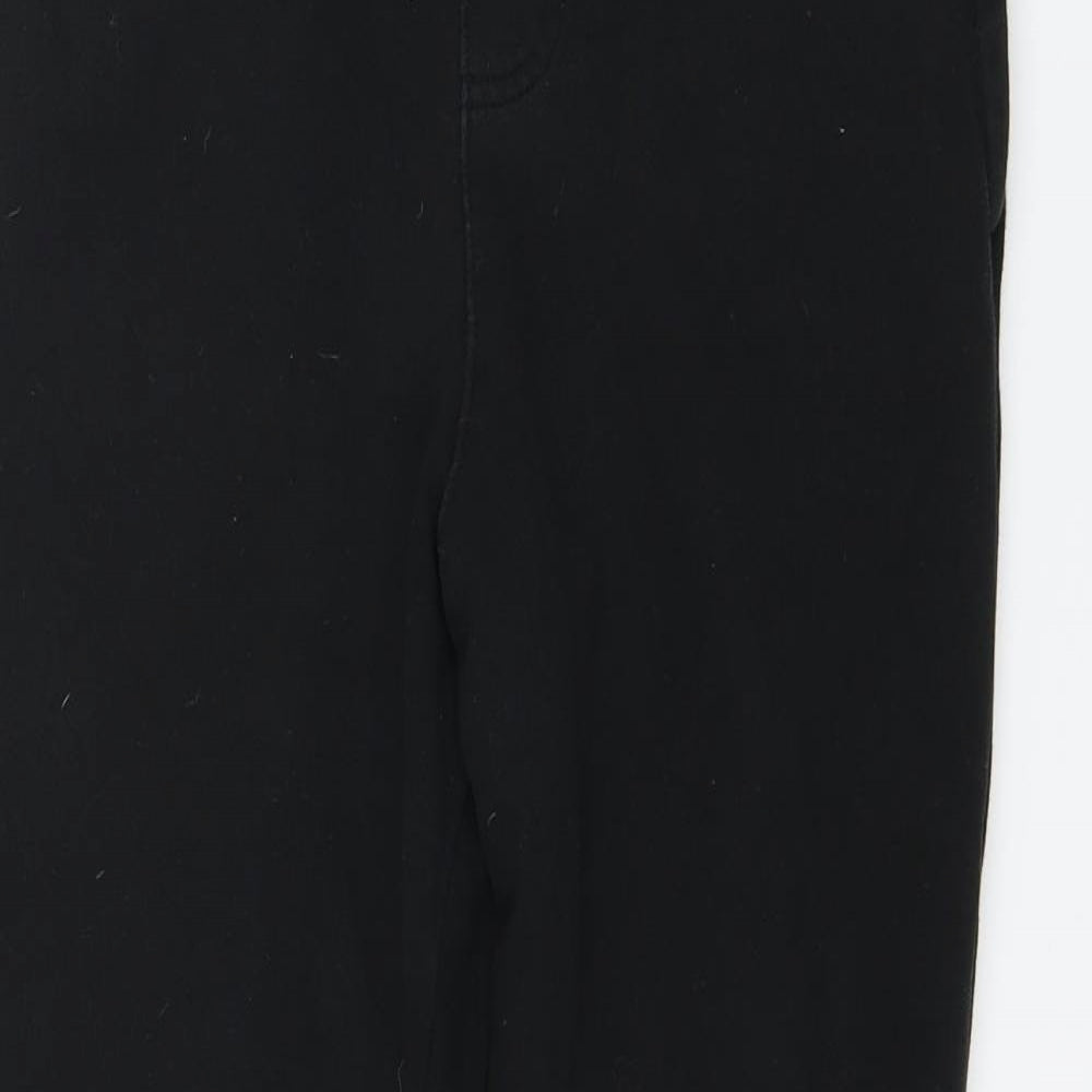 George Boys Black   Jogger Trousers Size 12 Years