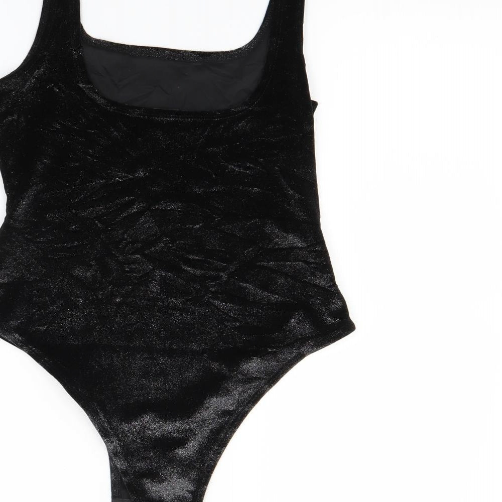 Topshop Womens Black   Leotard One-Piece Size 10
