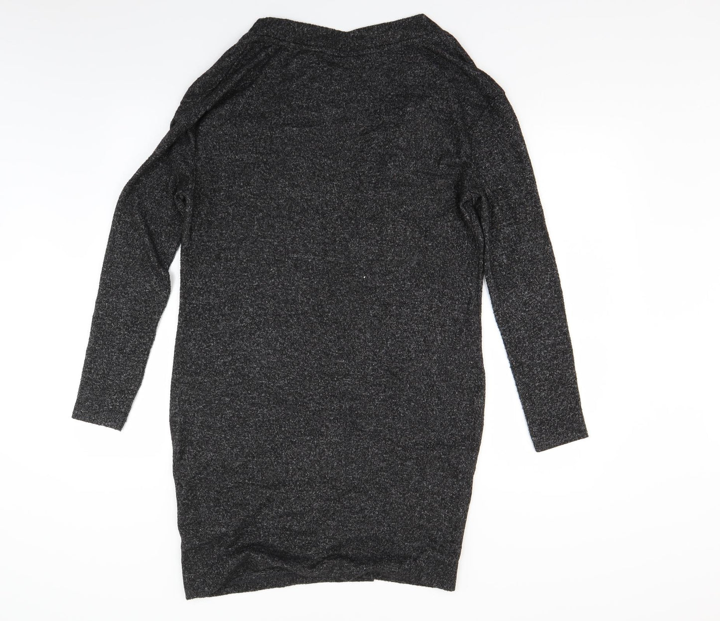 Blind date Womens Grey   Cardigan Jumper Size S  - Pose print