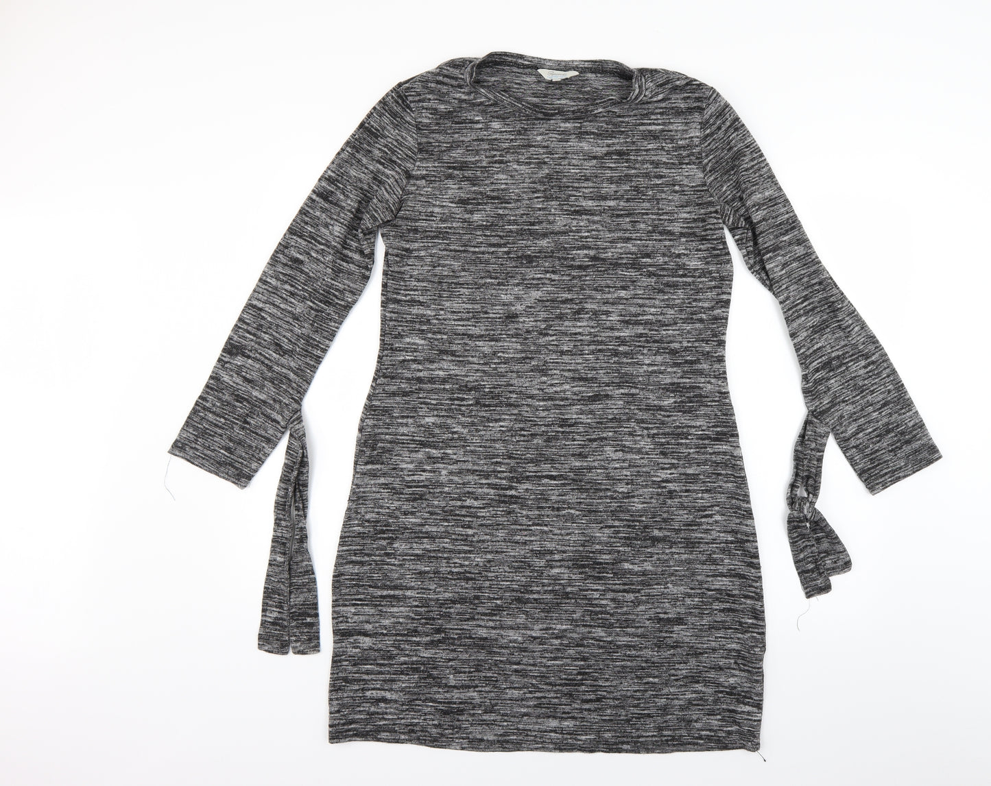 peacocoks Womens Grey  Knit Jumper Dress  Size 14