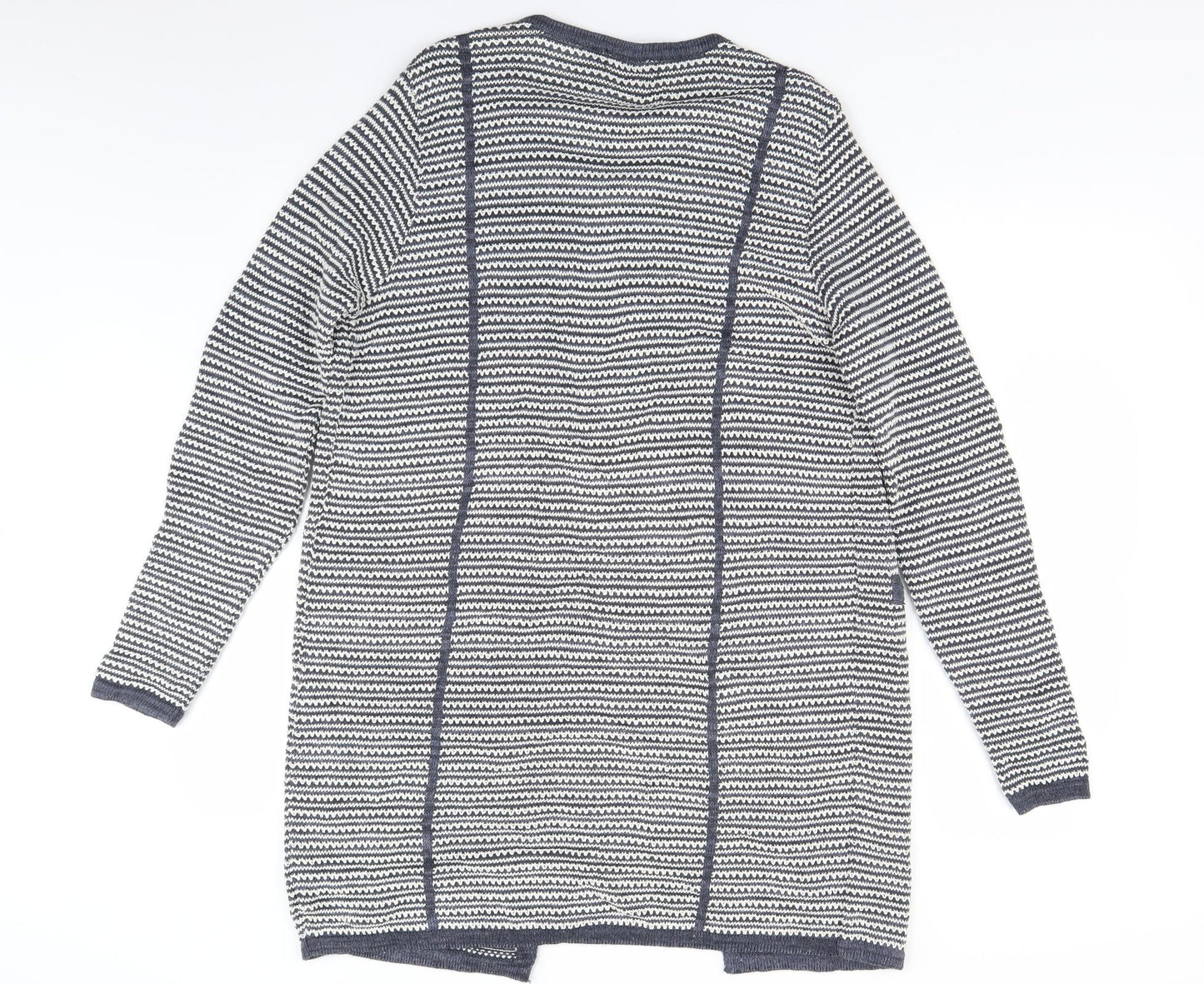 Atmosphere Womens Grey  Knit Wrap Jumper Size M