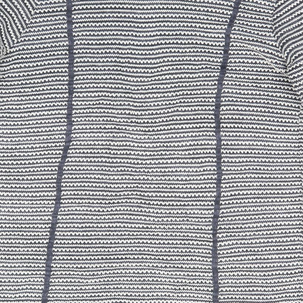 Atmosphere Womens Grey  Knit Wrap Jumper Size M