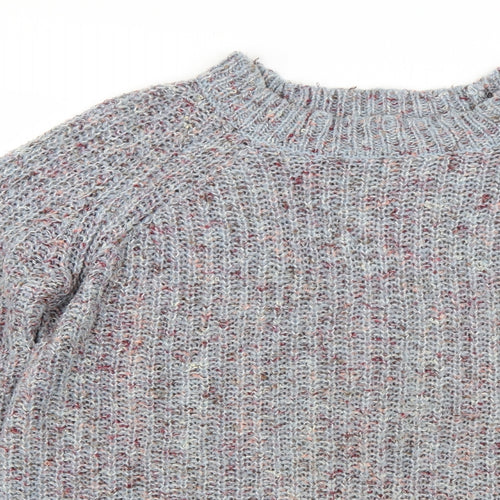 Papaya Womens Grey  Knit Pullover Jumper Size M
