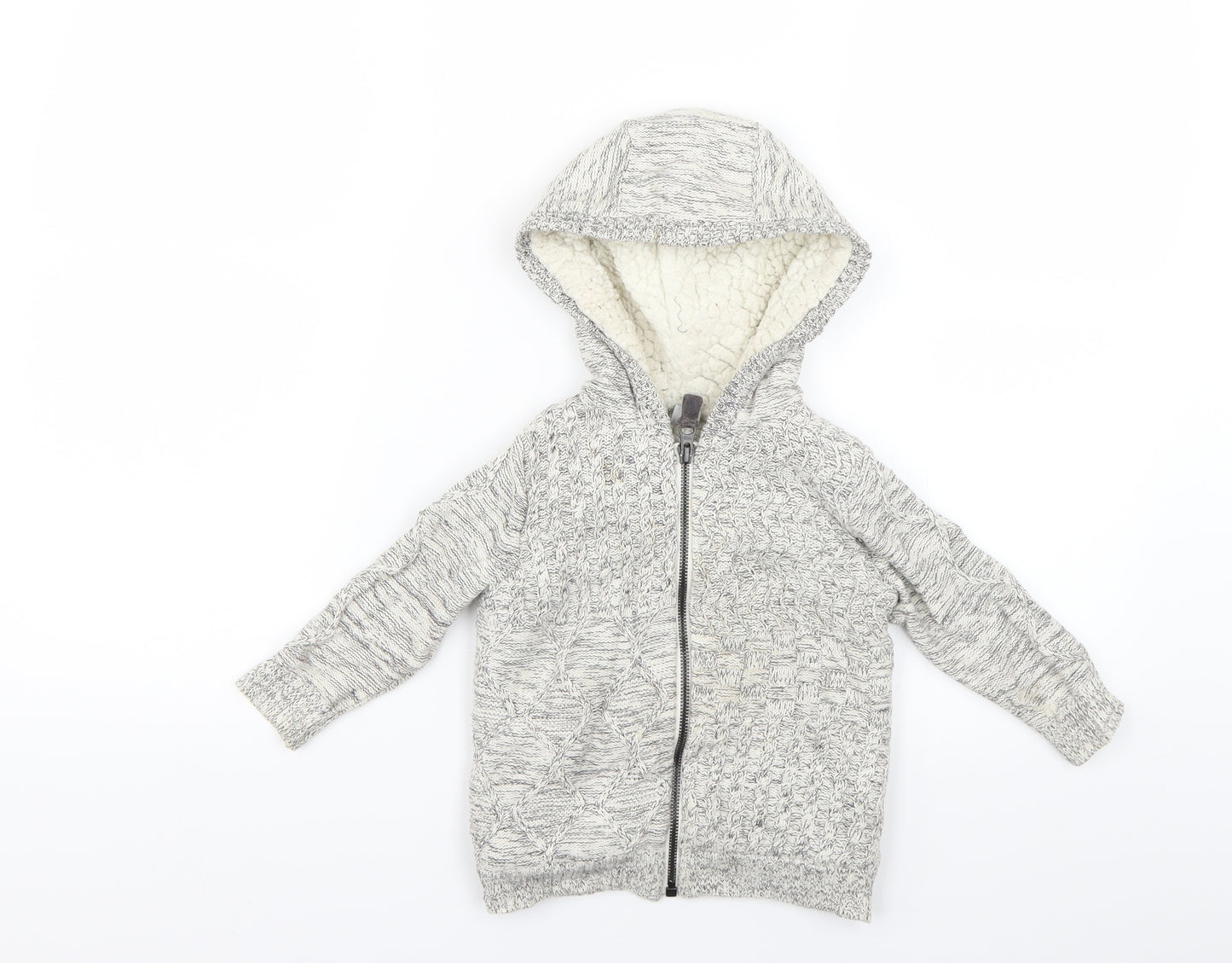 TU Baby Grey   Jacket Coat Size 12-18 Months