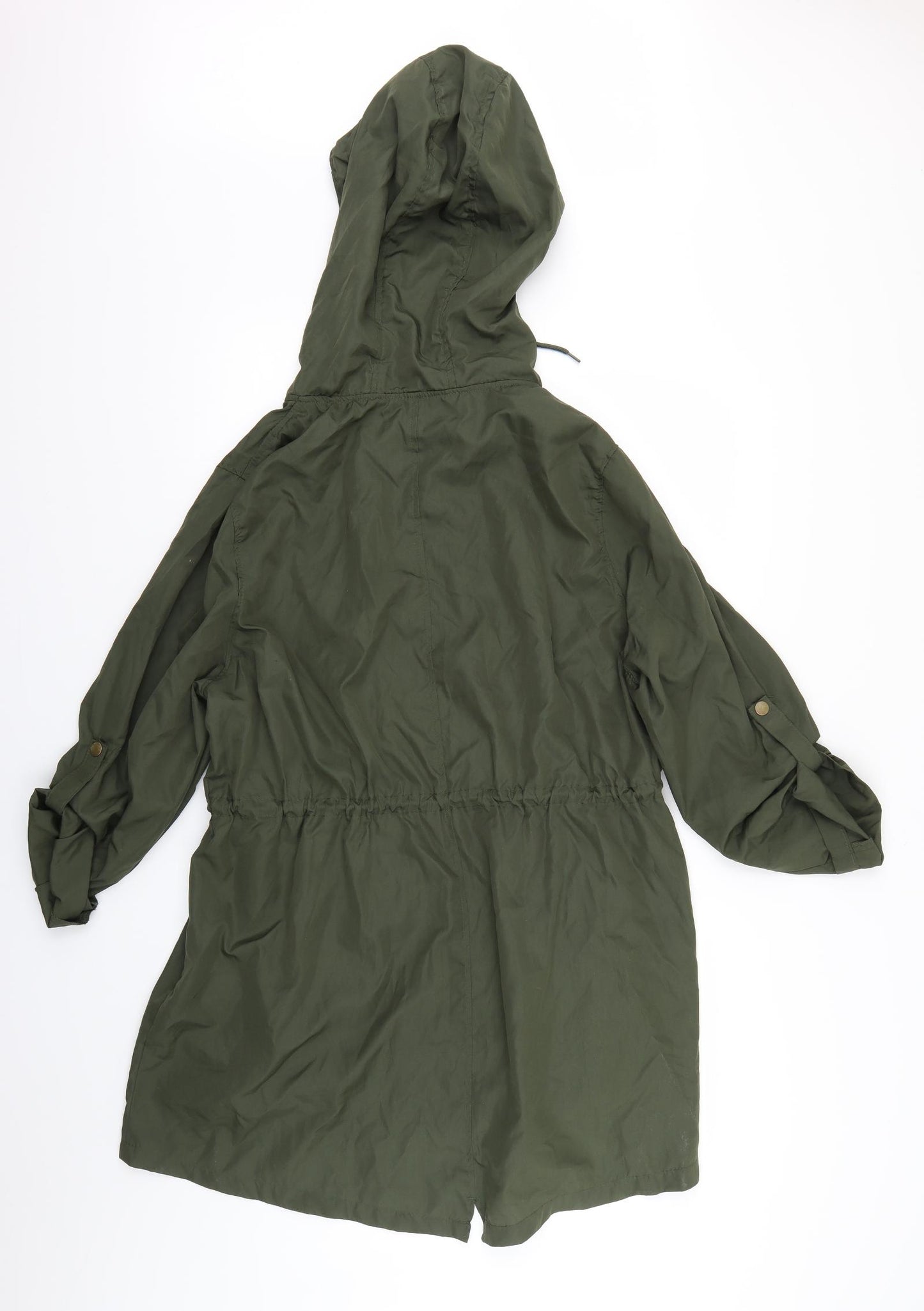 parka In a pocket Womens Green   Parka Coat Size L