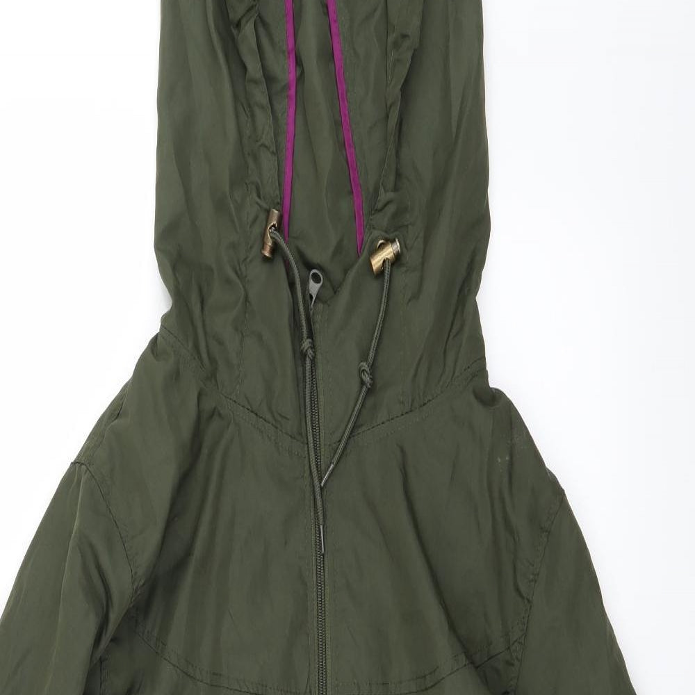 parka In a pocket Womens Green   Parka Coat Size L