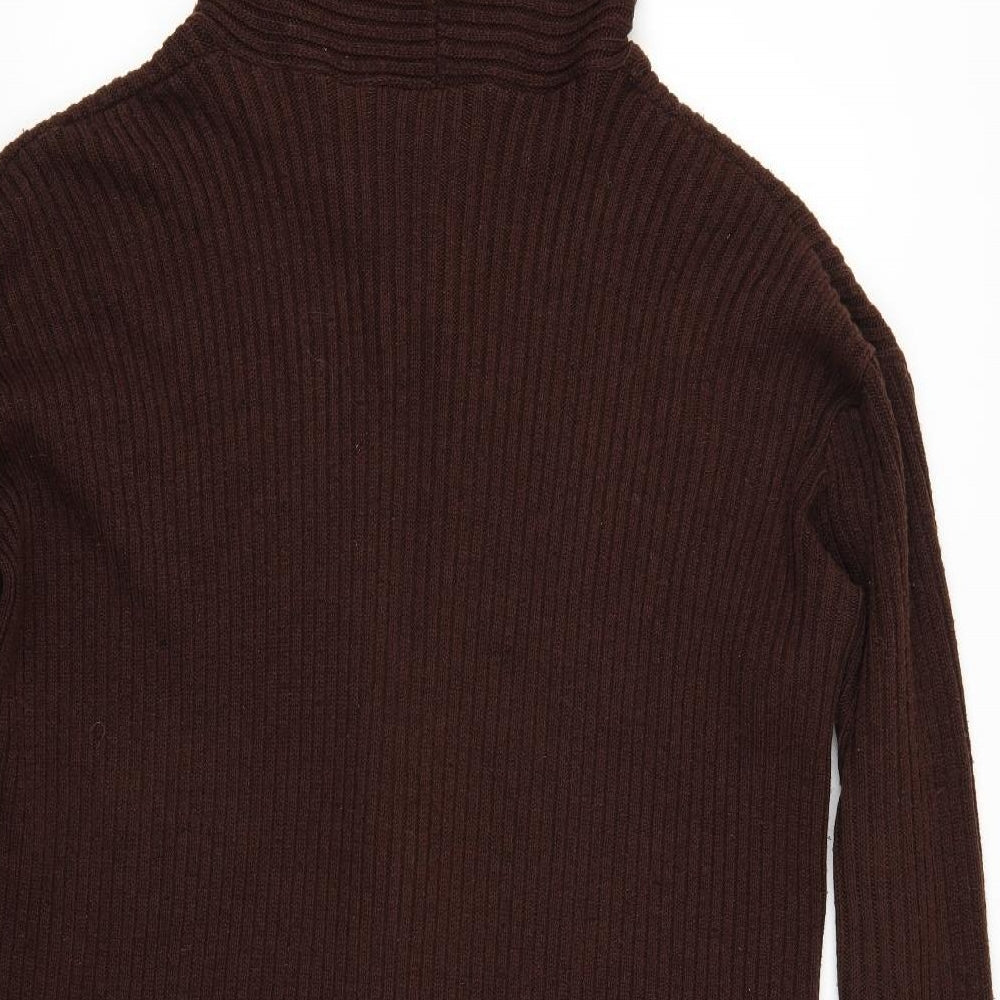 Energie Womens Brown   Cardigan Jumper One Size