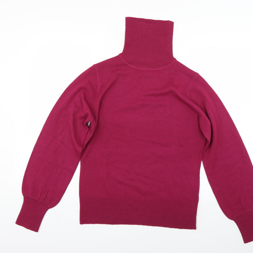 George Womens Red  Knit Pullover Jumper Size 14