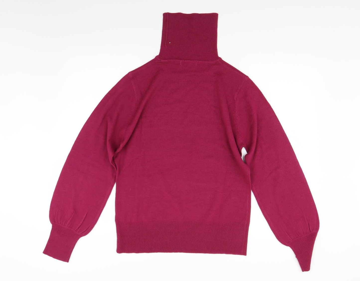George Womens Red  Knit Pullover Jumper Size 14