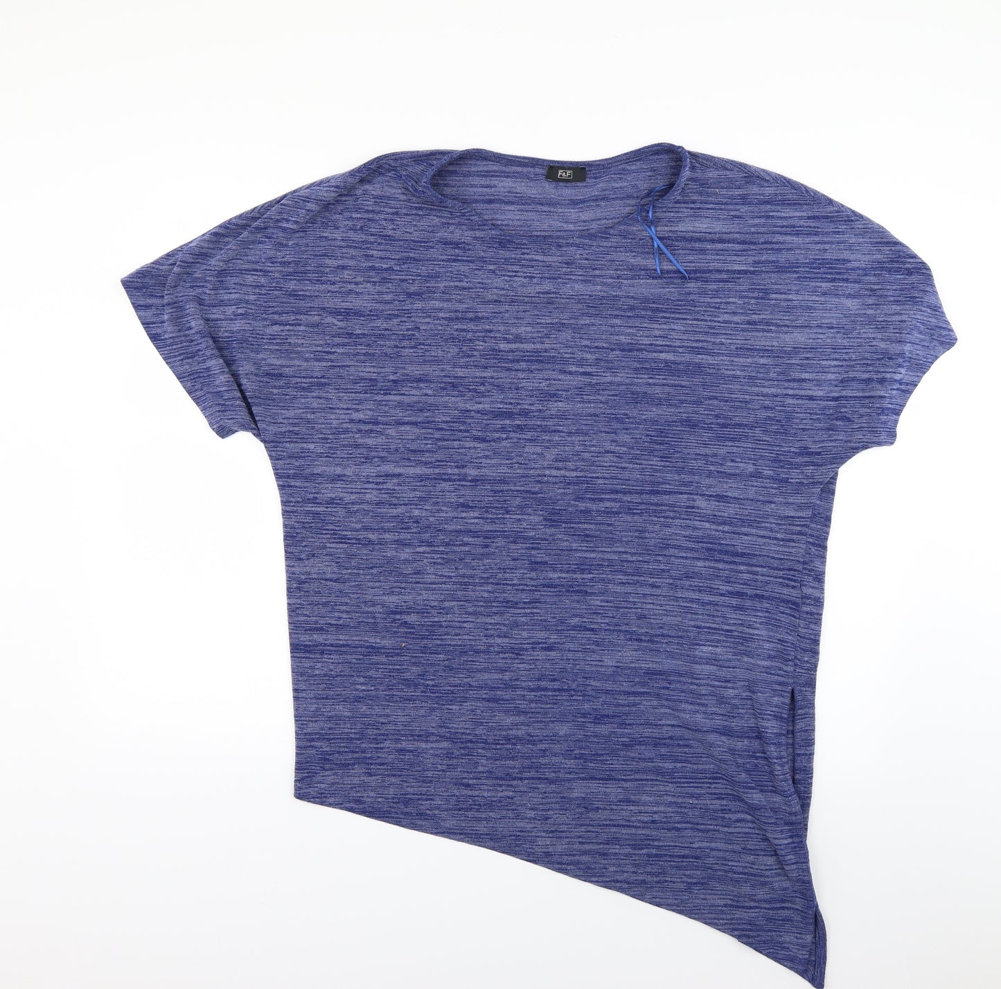 F&F Womens Blue   Tunic T-Shirt Size 14