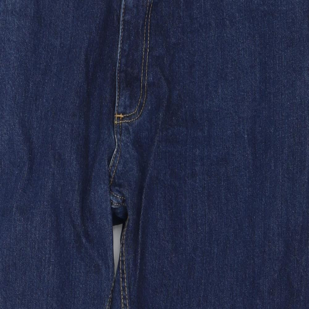 Force Mens Blue  Denim Straight Jeans Size 42 L29 in