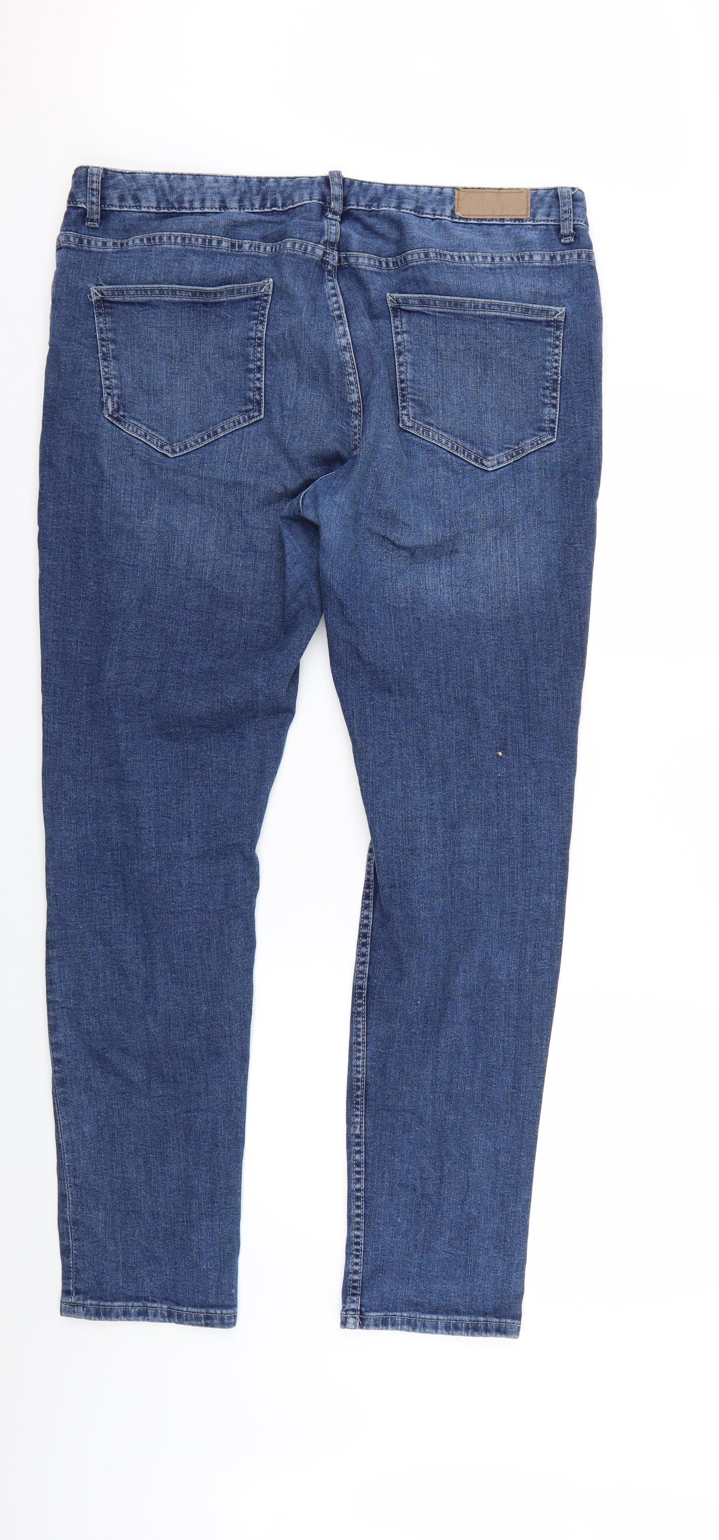 Primark Mens Blue  Denim Skinny Jeans Size 36 L32 in