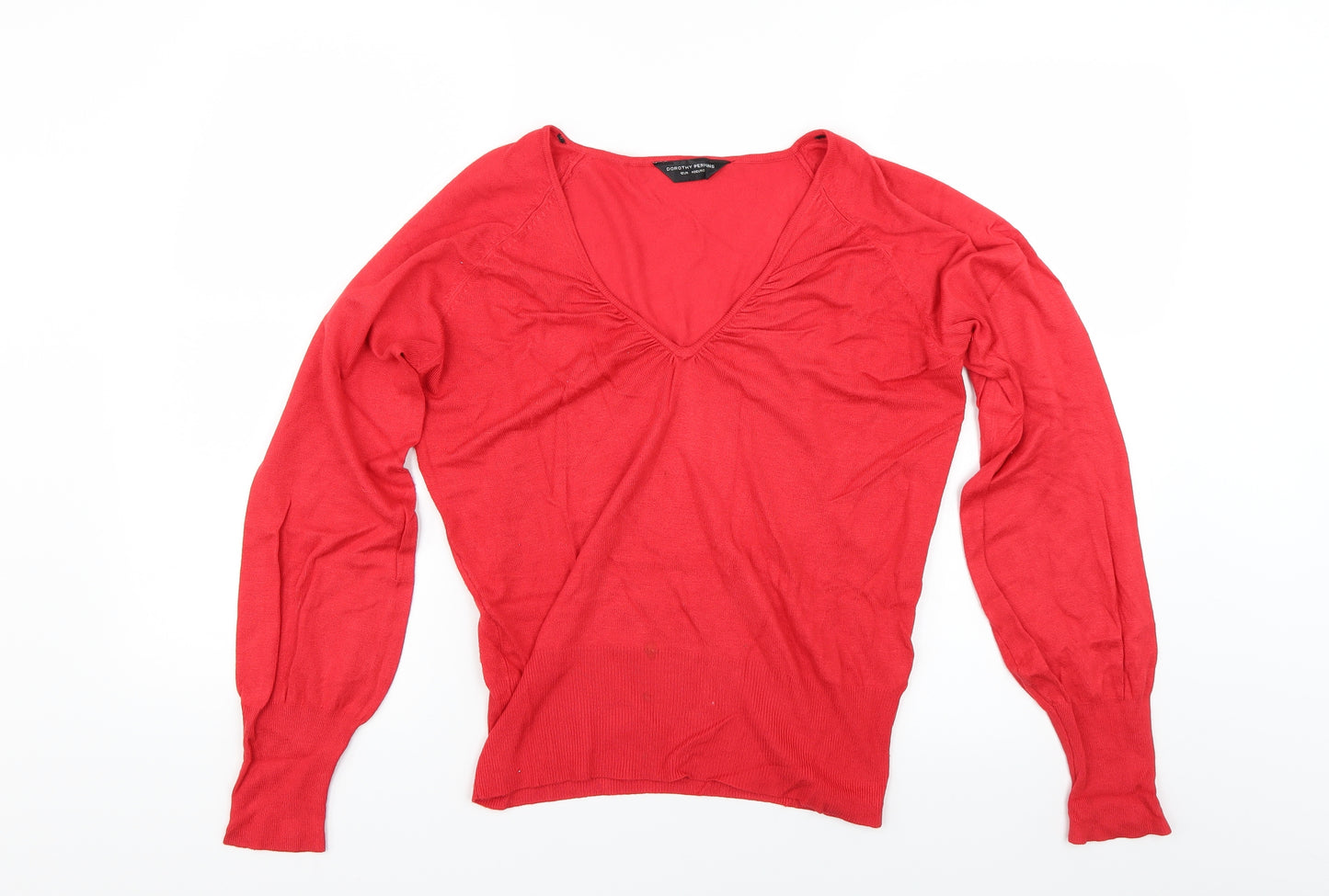 Dorothy Perkins Womens Red   Pullover Jumper Size 12