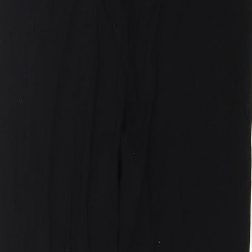 NEXT Womens Black Batik  Capri Leggings Size 14 L20 in