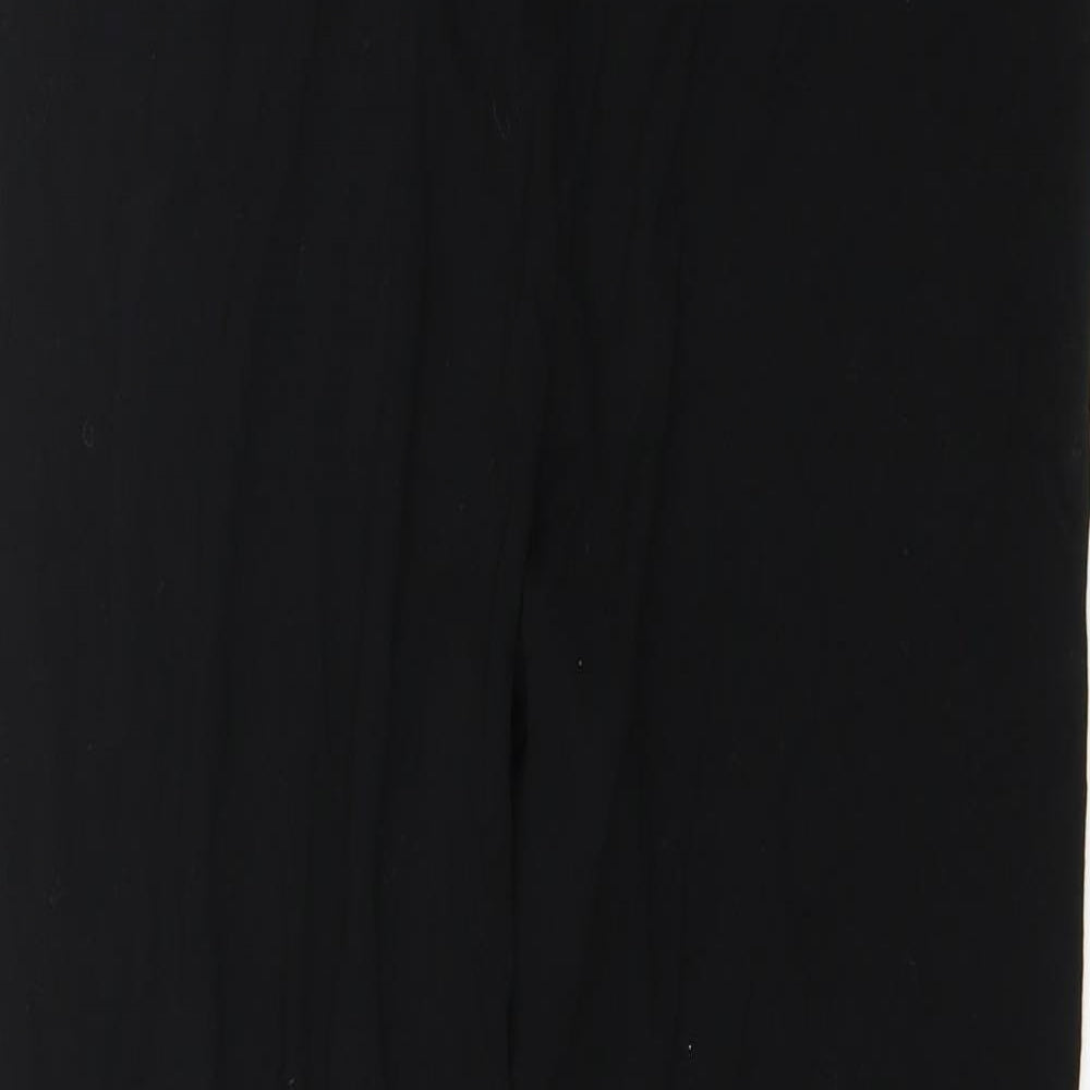 NEXT Womens Black Batik  Capri Leggings Size 14 L20 in