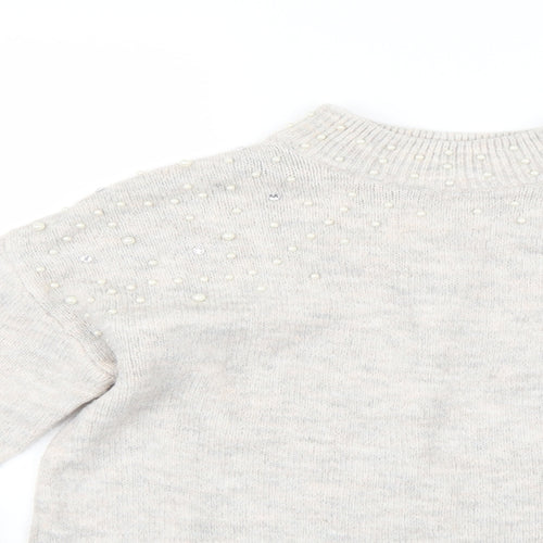 NEXT Womens Grey   Pullover Jumper Size 12