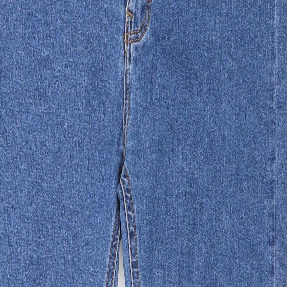 Pull & Bear Womens Blue  Denim Skinny Jeans Size 10 L26 in